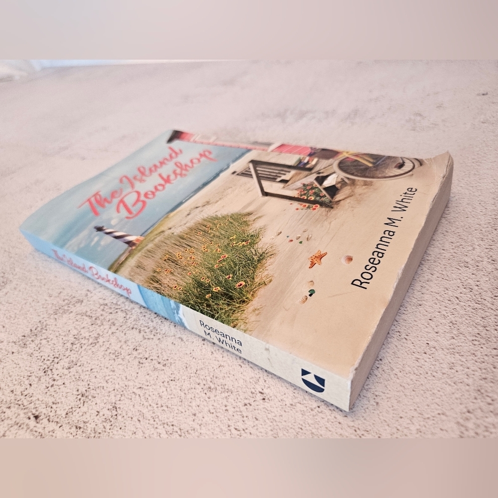 The Island Bookshop Novel by Roseanna M. White, Softcover, Some Wear - Picture 3 of 6